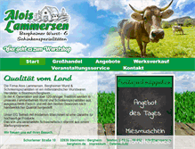 Tablet Screenshot of lammersen-bergheim.de